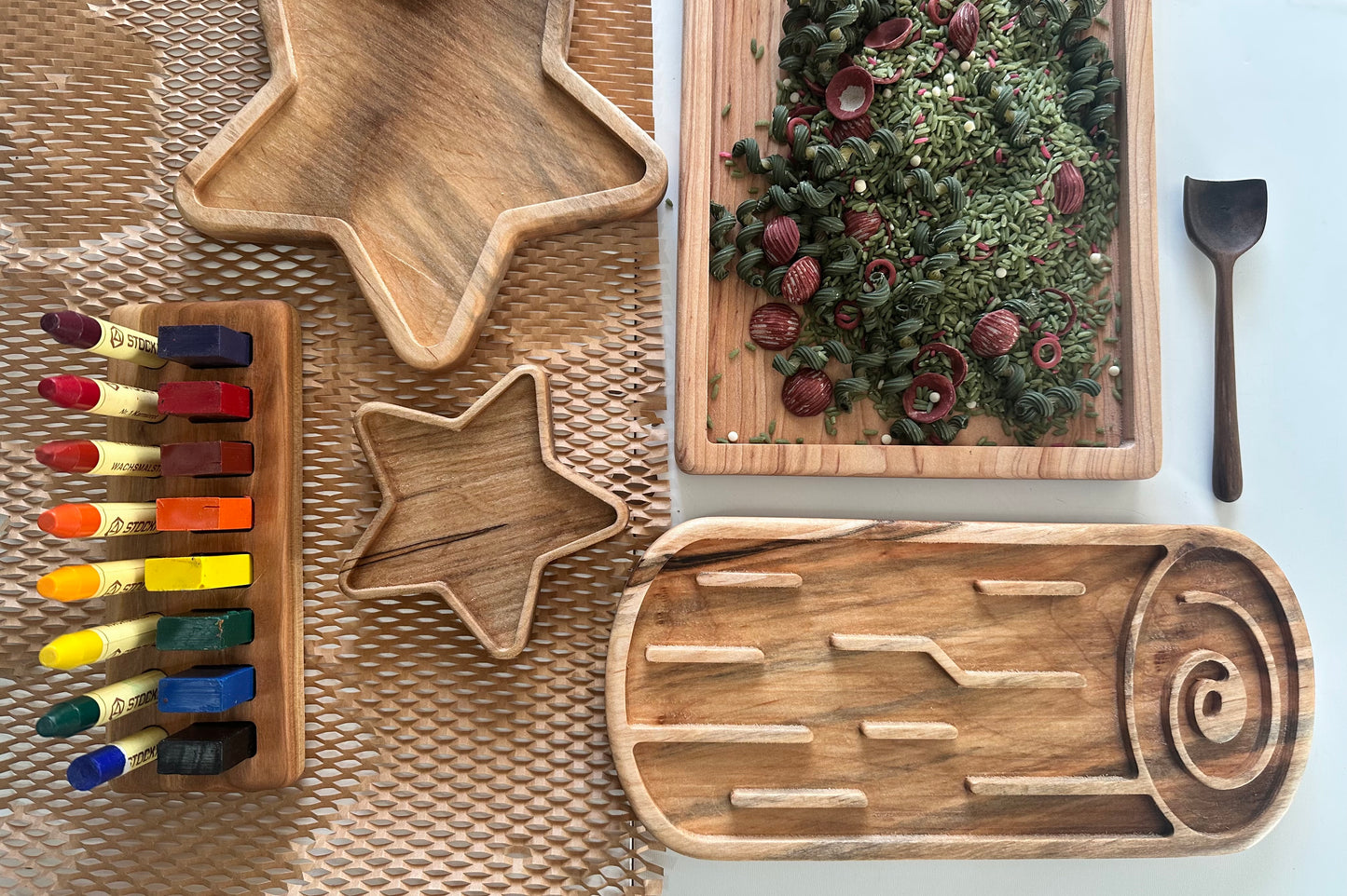 Star sensory trays