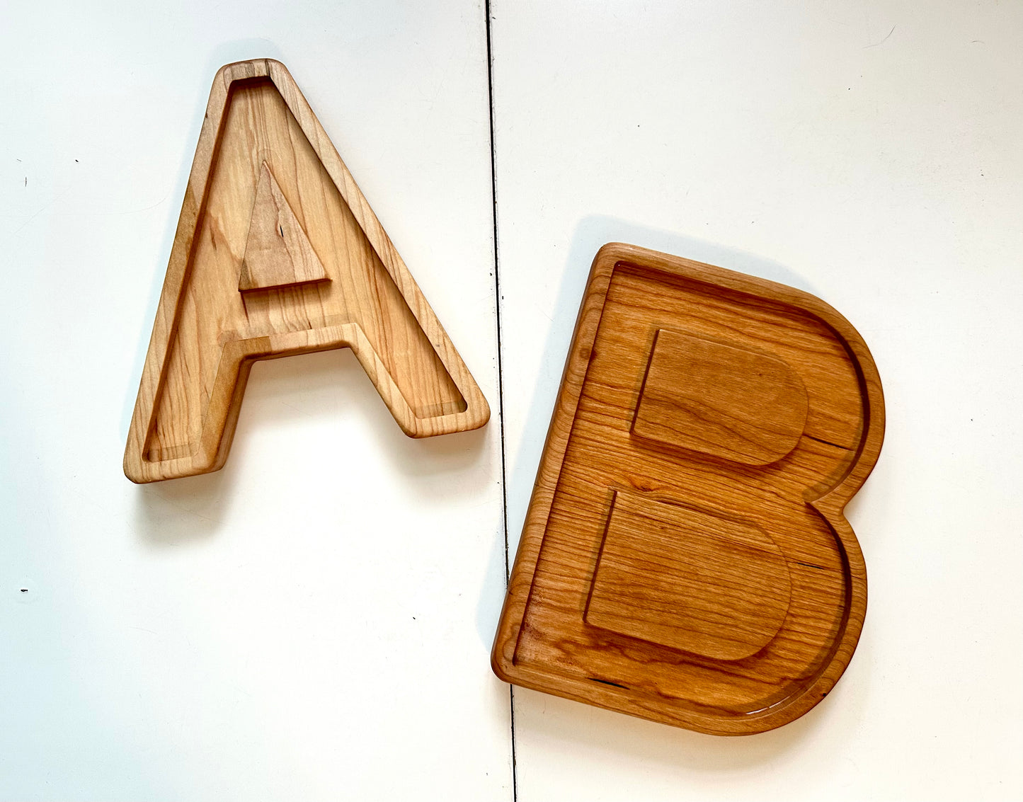 Any Alphabet Uppercase LETTER play tray