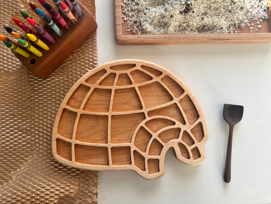 Igloo sensory tray