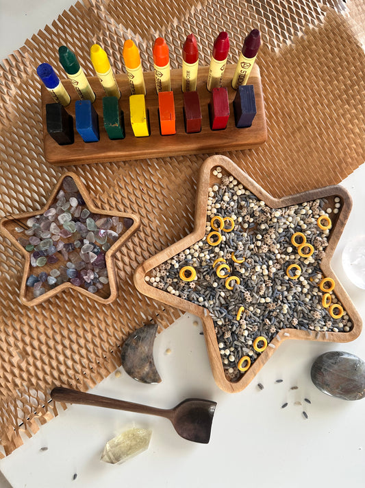 Star sensory trays
