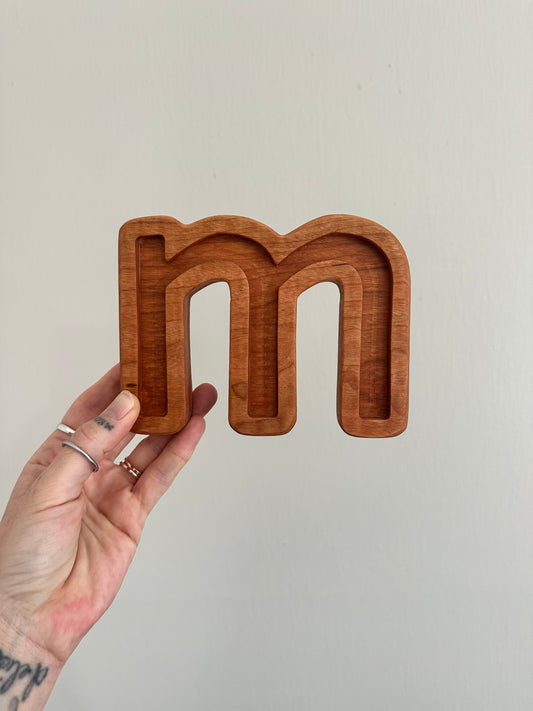 Any Alphabet Lowercase LETTER play tray