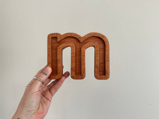 Any Alphabet Lowercase LETTER play tray