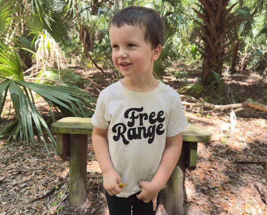 Free Range kids unisex t-shirt