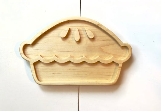 PIE maple wood sensory tray