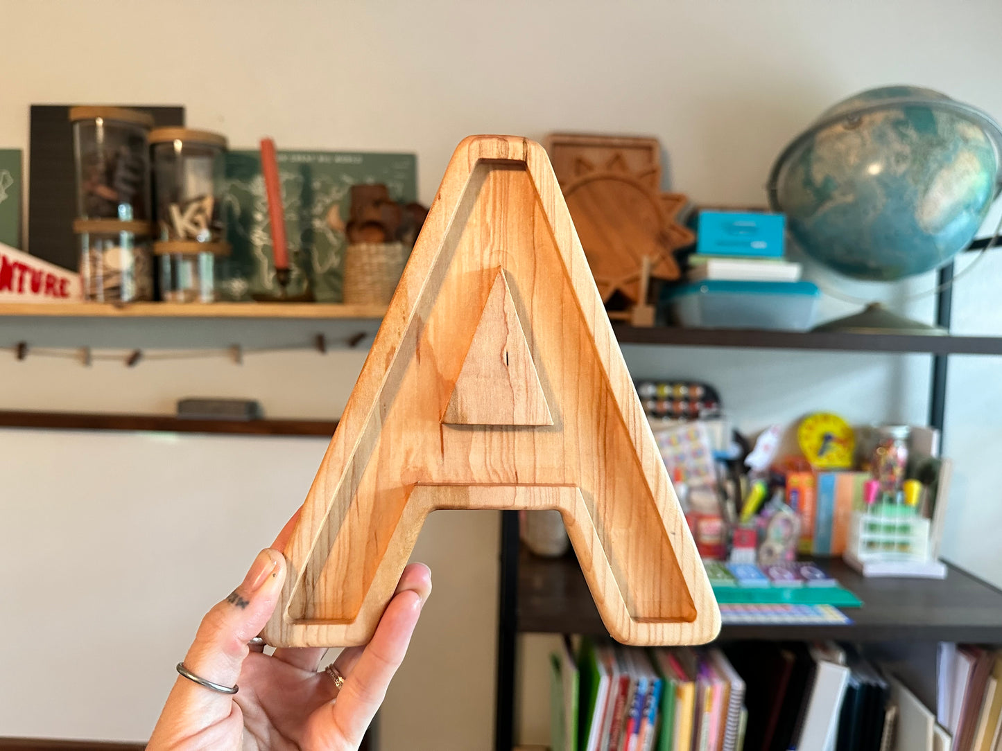 Any Alphabet LETTER play tray