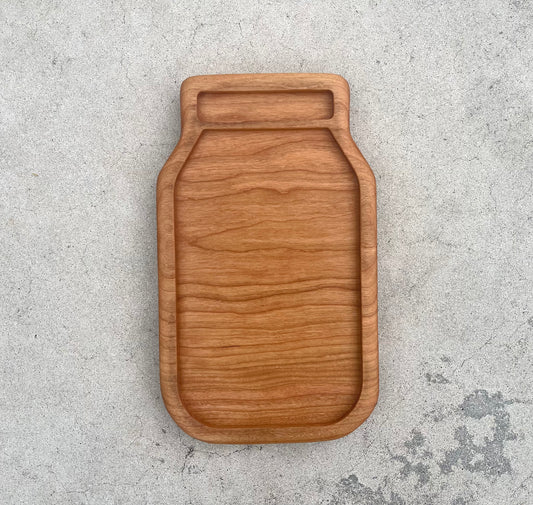 JAR cherry wood sensory tray