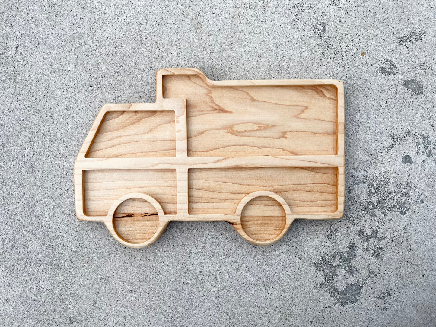 DUMP TRUCK maple Wood Tinker sorting TRAY