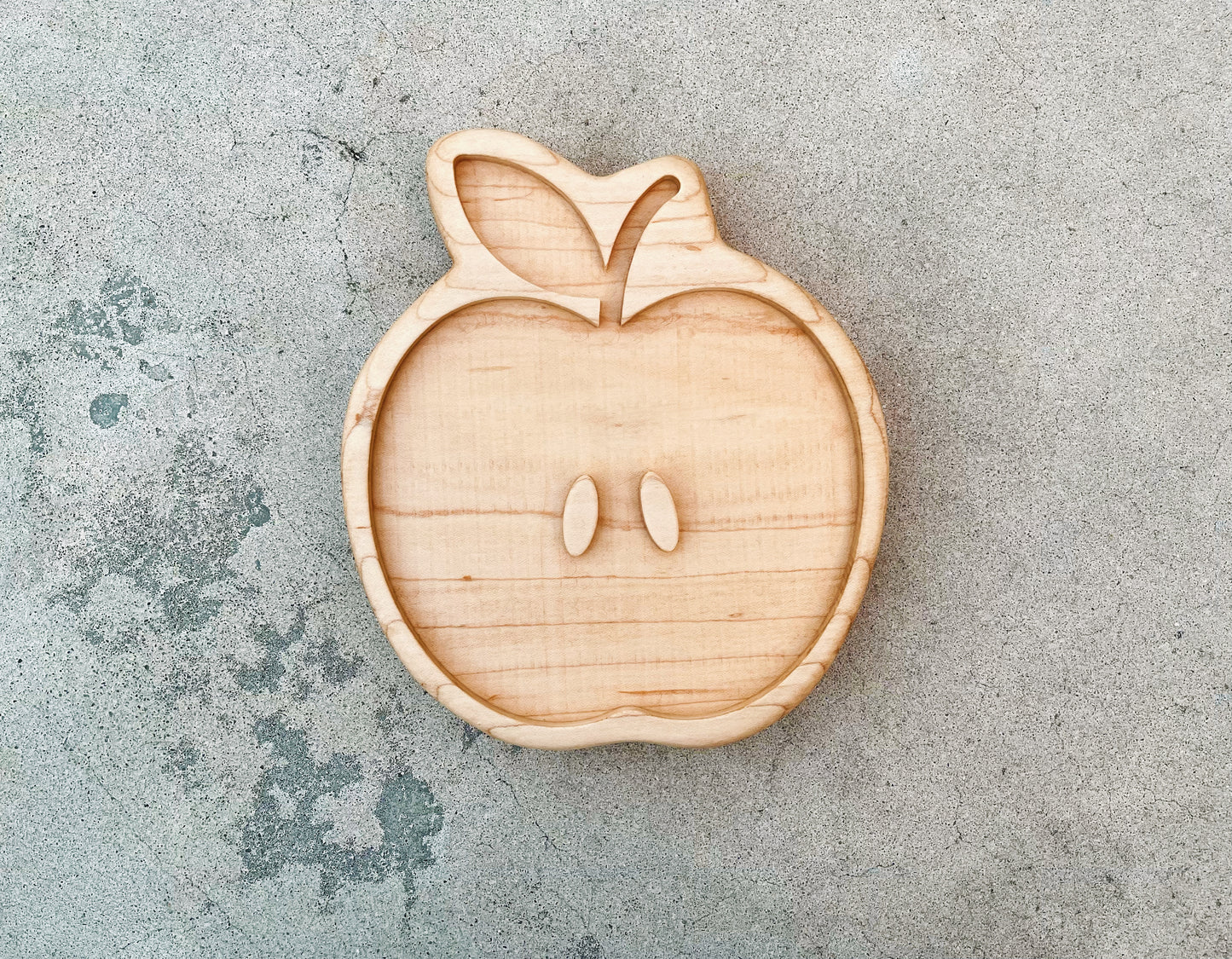 APPLE maple wood Sensory tray