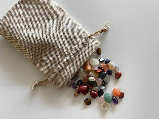 Gemstone mix small stones 5 oz