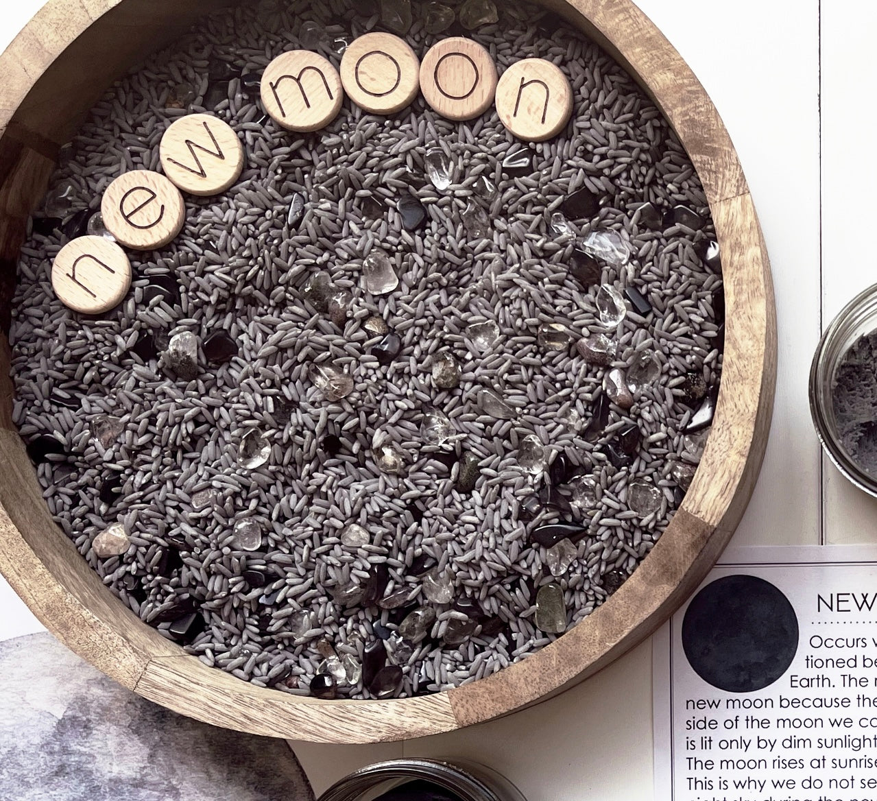 Moon mix sensory filler