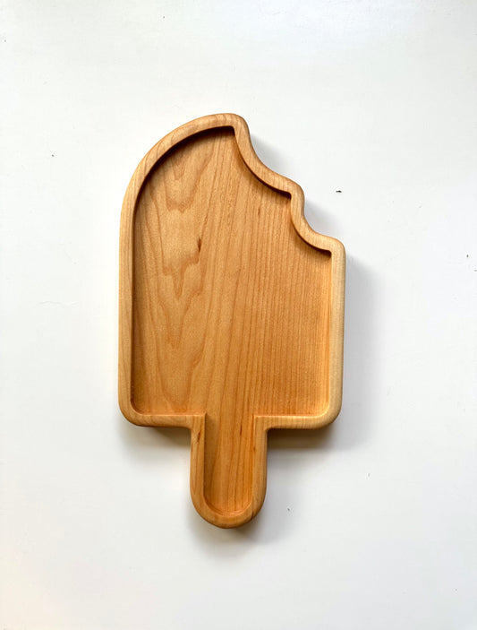 POPSICLE maple wood tinker tray board