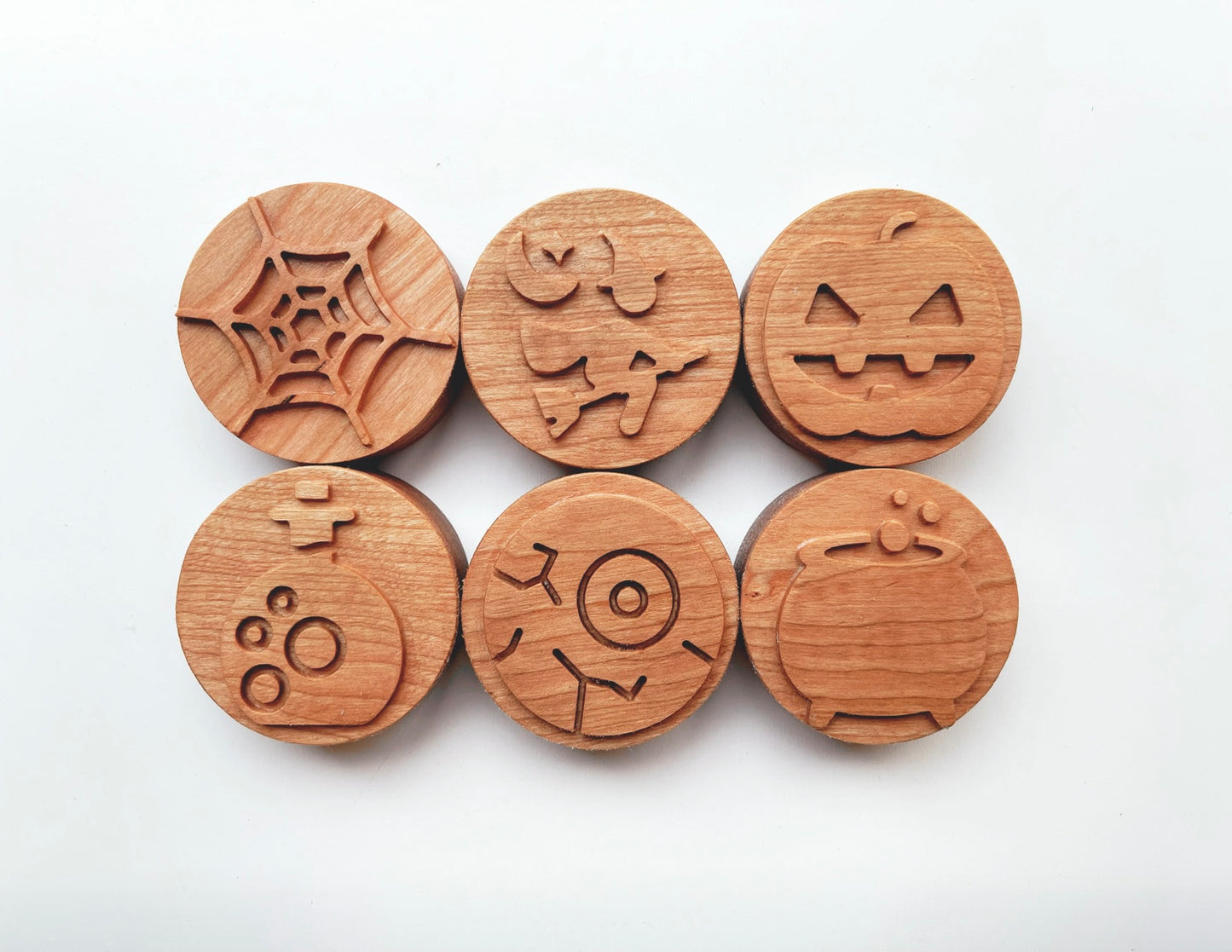 Halloween play dough stamp set