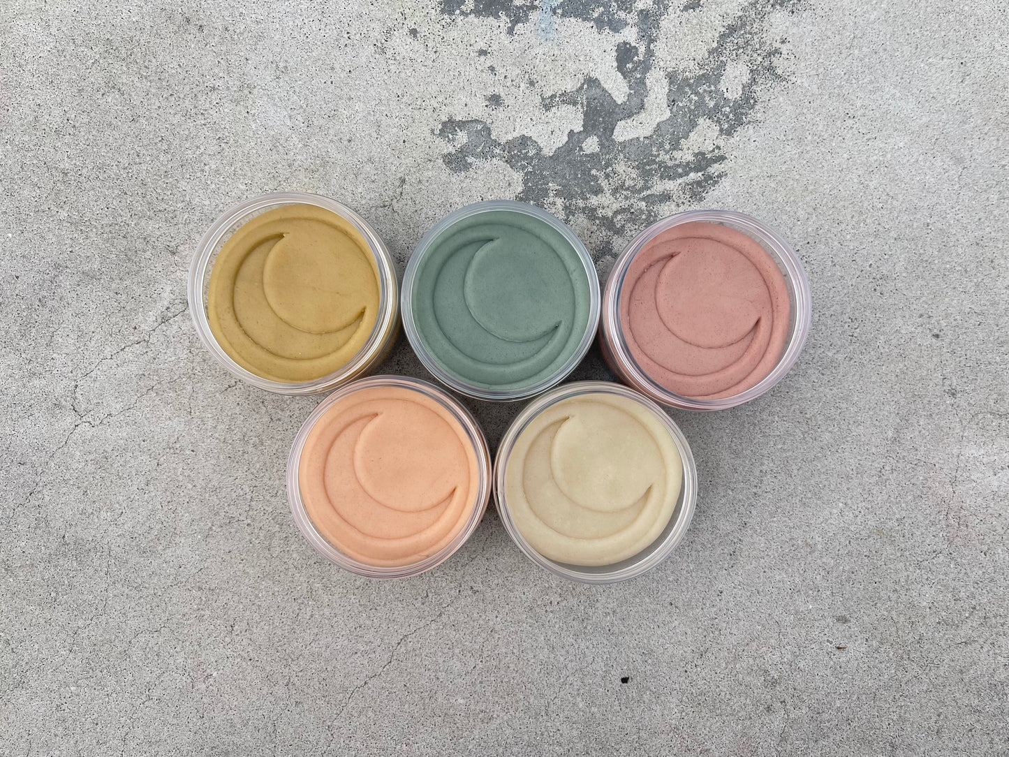 SPRING pastel play dough set