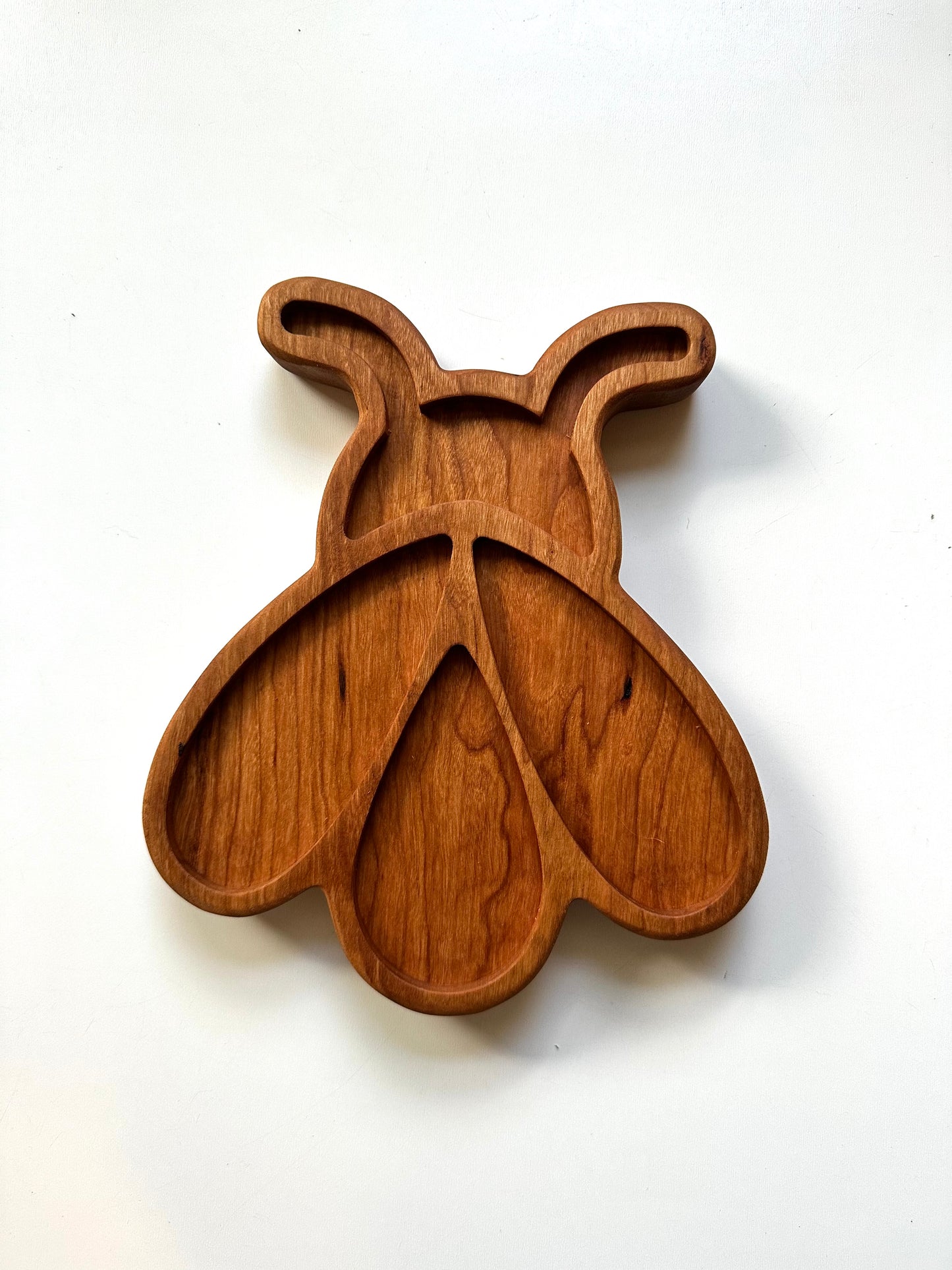 FIREFLY bug cherry wood tinker tray board