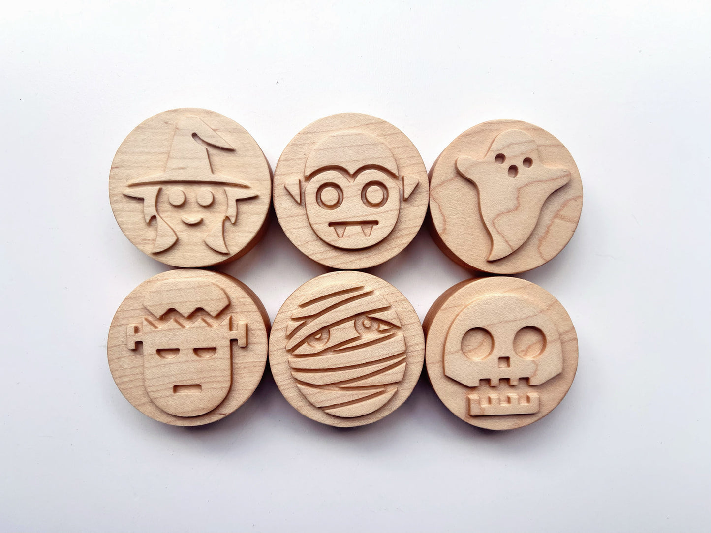 Ghoul friends play dough stamp set